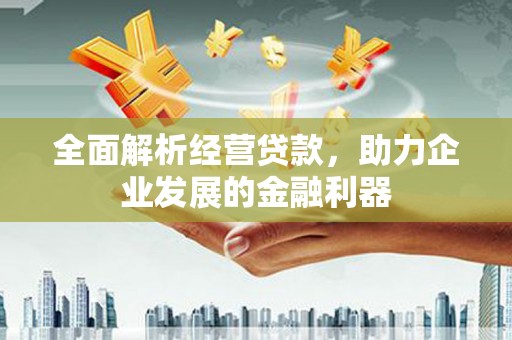 讷河全面解析经营贷款，助力企业发展的金融利器