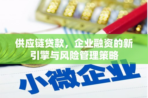 讷河供应链贷款，企业融资的新引擎与风险管理策略