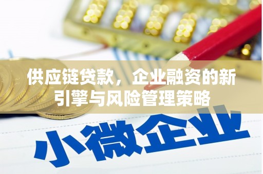 讷河供应链贷款，企业融资的新引擎与风险管理策略