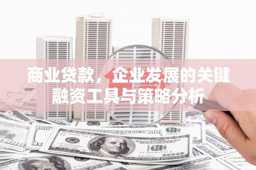 讷河商业贷款，企业发展的关键融资工具与策略分析